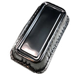 144x Medium Aluminium Foil Containers with Lids (20cm*11cm*5cm)