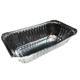 144x Medium Aluminium Foil Containers with Lids (20cm*11cm*5cm)