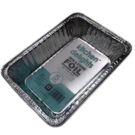 120x Large Aluminium Foil Containers  (22cm*15cm*4.5cm)