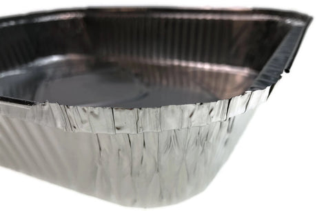 160x Extra Large Aluminium Foil Containers with Lids (32cm*26cm*6.3cm)