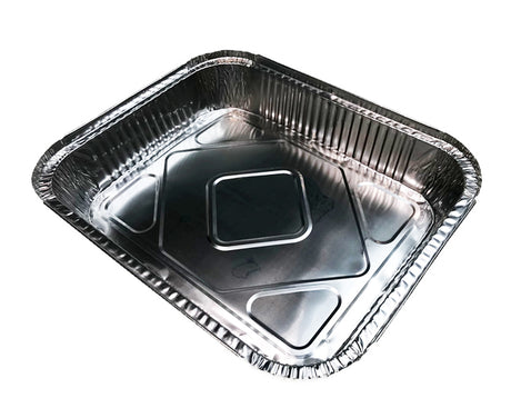 160x Extra Large Aluminium Foil Containers with Lids (32cm*26cm*6.3cm)