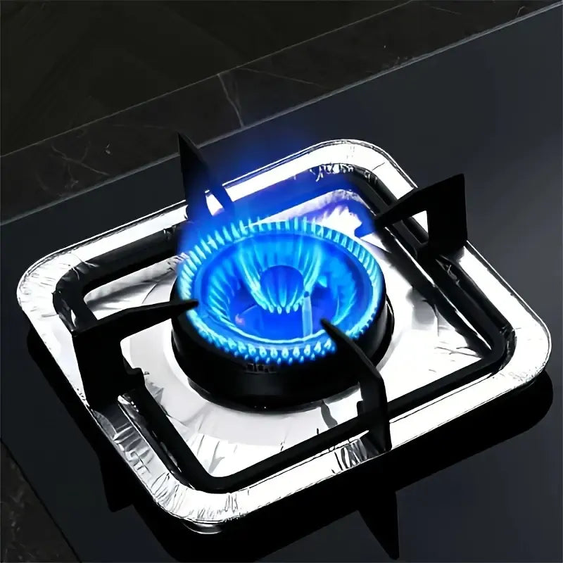 480x Aluminium Disposable Foil Stove Burner Covers (14cm x 12xm x 4.5cm)