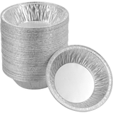 1800x Aluminium Foil Portuguese Egg Tart Pans 7.4x2.1cm - Bulk Box