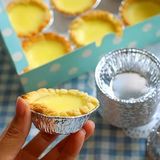 1800x Aluminium Foil Portuguese Egg Tart Pans 7.4x2.1cm - Bulk Box