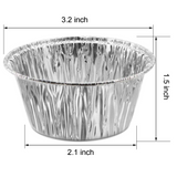 1200x Aluminium Foil Baking Cups 8x3.8cm - Bulk Box (Great for Cupcakes)