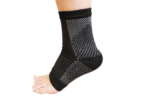 1 Pair AXIGN Medical Plantar Fasciitis Compression Sock (Ankle Sleeve Support) -Black