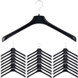 60x JACKET HANGER Heavy Duty 400mm Commercial Pants Clothing Coat BULK R51S