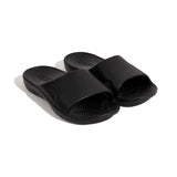 Archline Rebound Orthotic Slides Flip Flop Thongs Slip On Arch Support - Black