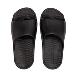 Archline Rebound Orthotic Slides Flip Flop Thongs Slip On Arch Support - Black