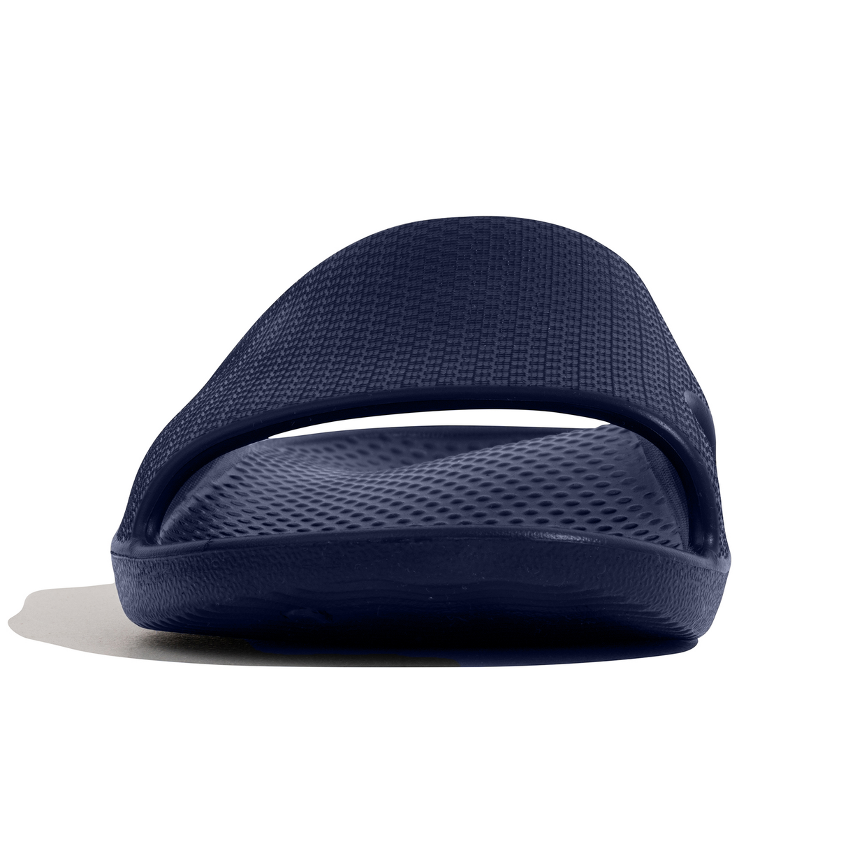 Archline Rebound Orthotic Slides Lightweight EVA Recovery Footwear Arch Support in Navy