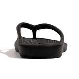 Archline Rebound Orthotic Foam Thongs Arch Support Flip Flops Orthopedic - Black