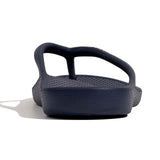 Archline Orthotic Foam Thongs Arch Support Flip Flops Orthopedic Rebound - Navy