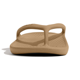 Archline Rebound Orthotic Thongs Lightweight EVA Arch Support Recovery Footwear in Sand