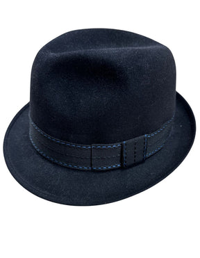 Akubra Trilby Mens Fur Felt Hat - Black