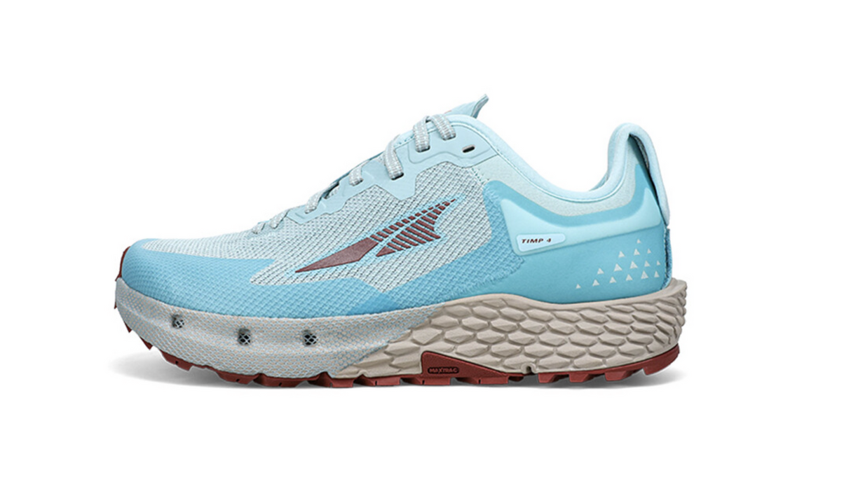 Altra TIMP 4 Womens Trail Running Shoes - Light Blue (Sneakers/Runners)