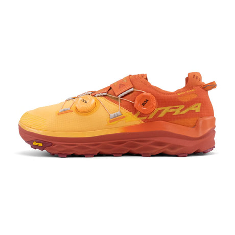 Altra Mont Blanc BOA Men’s Trail Running Shoes Vibram Litebase EGO MAX in Golden Hour
