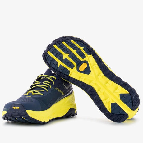 Altra Olympus 5 Men’s Trail Running Shoes Vibram Megagrip EGO MAX Cushioning in Navy