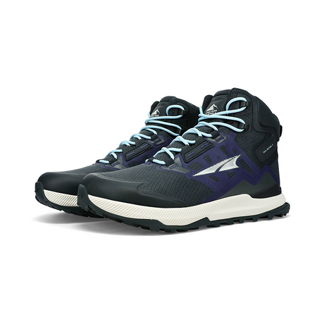 Altra Womens Lone Peak Mid All Weather Boots Shoes in Black