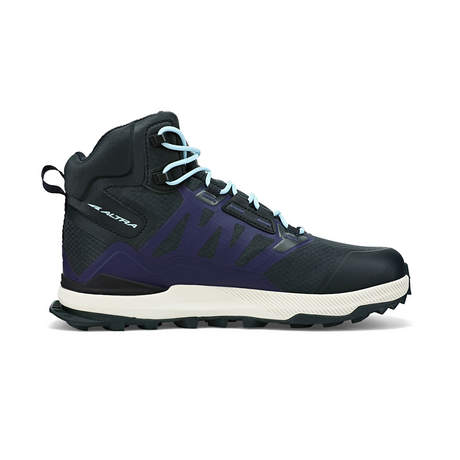 Altra Womens Lone Peak Mid All Weather Boots Shoes in Black