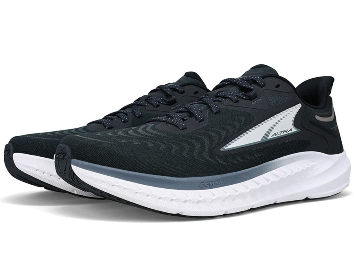 Altra Torin 7 Mens Running Shoes in Black Max Cushion EGO MAX Foam 30mm - US 11