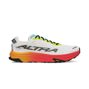 Altra Mens Mont Blanc Carbon Trail Racing Running Shoes in White/Orange (Sneakers/Runners)