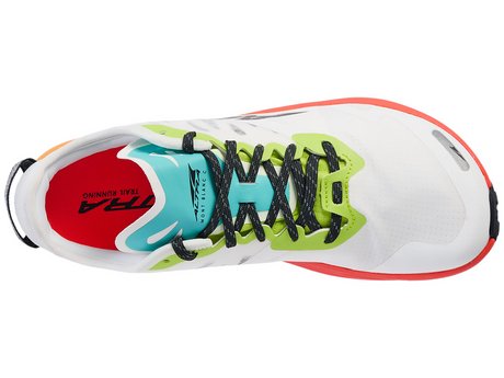 Altra Mens Mont Blanc Carbon Trail Racing Running Shoes in White/Orange (Sneakers/Runners)