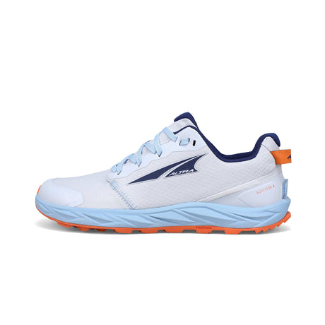 Altra Womens Superior 6 Trail Running Hiking Shoes - Light Blue