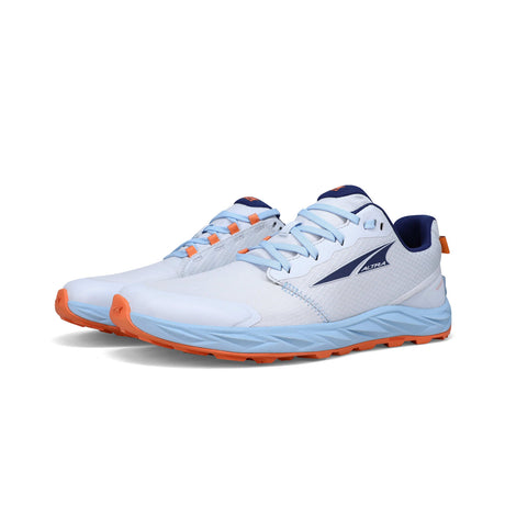 Altra Womens Superior 6 Trail Running Hiking Shoes - Light Blue