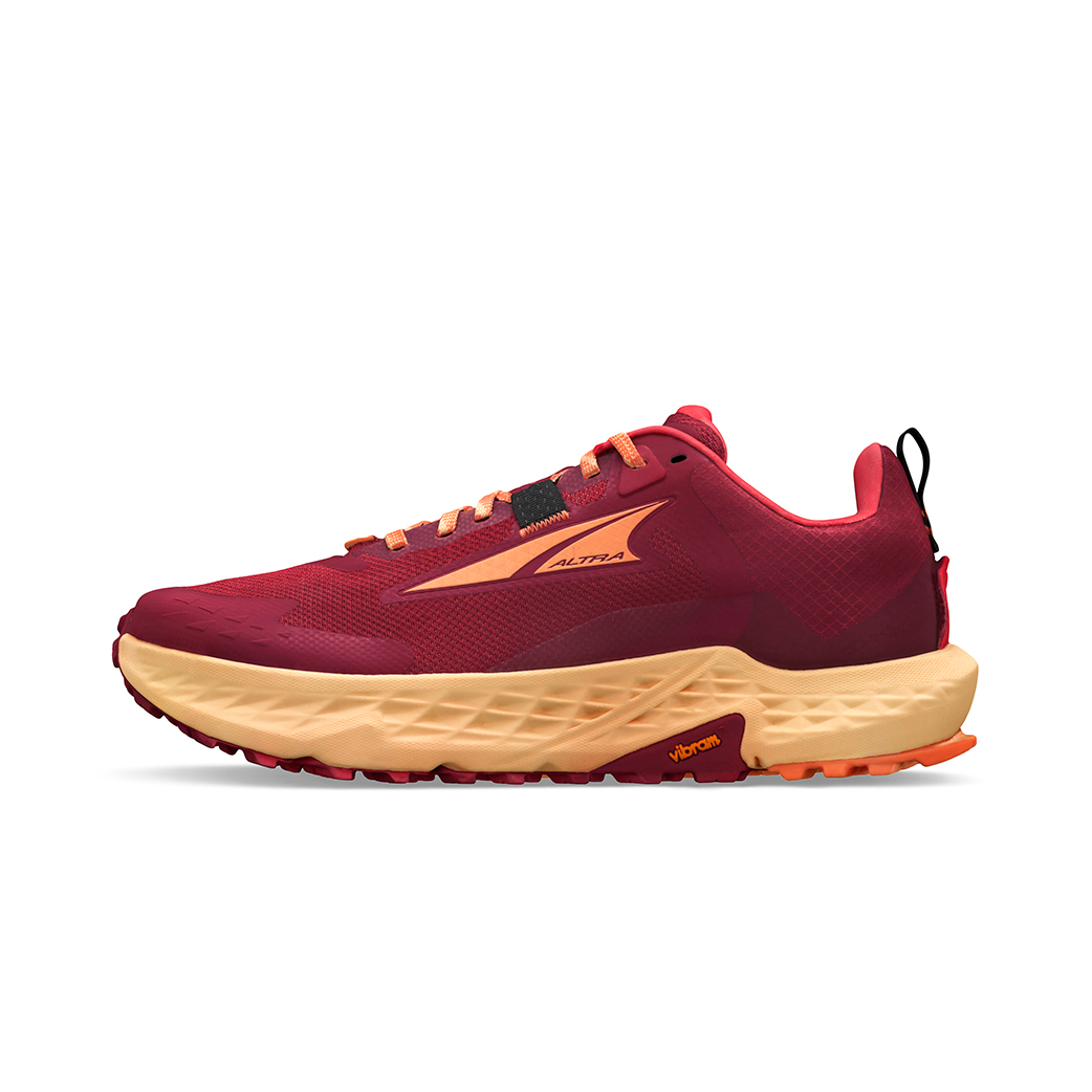 Altra Womens Timp 5 Shoes Runners Running Sneakers w/Vibram in Raspberry