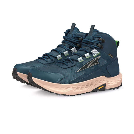 Altra Timp Hiker GTX Womens Trail Hiking Shoes Gore-Tex Vibram Megagrip EGO MAX in Navy