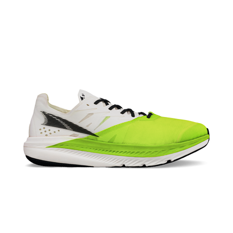 Altra Mens Vanish Carbon 2 Road Racing Shoes in White/Lime (Athletic Sneakers/Runners)