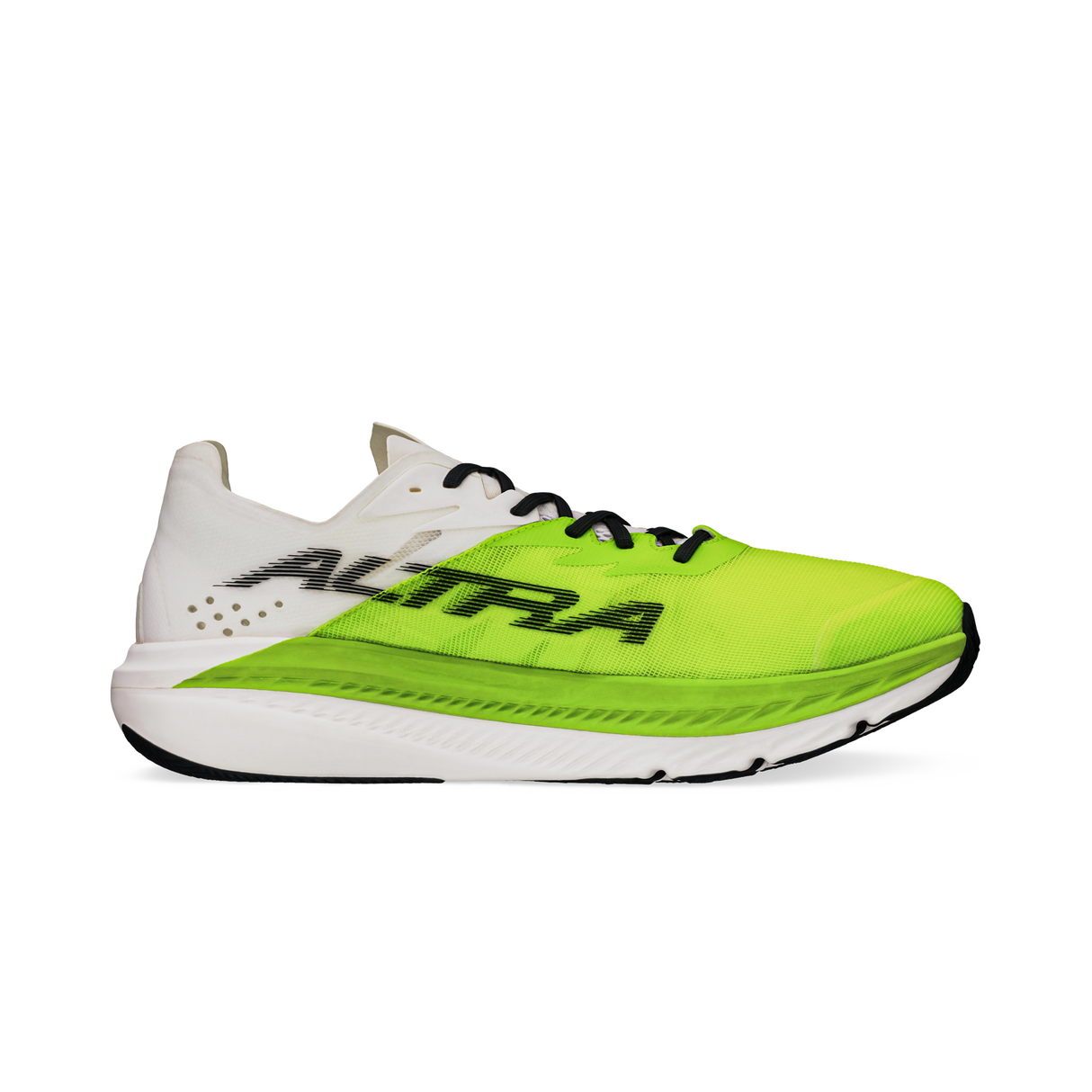Altra Mens Vanish Carbon 2 Road Racing Shoes in White/Lime (Athletic Sneakers/Runners)