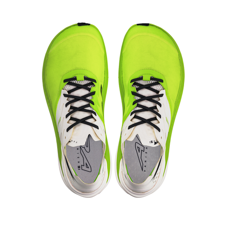 Altra Mens Vanish Carbon 2 Road Racing Shoes in White/Lime (Athletic Sneakers/Runners)