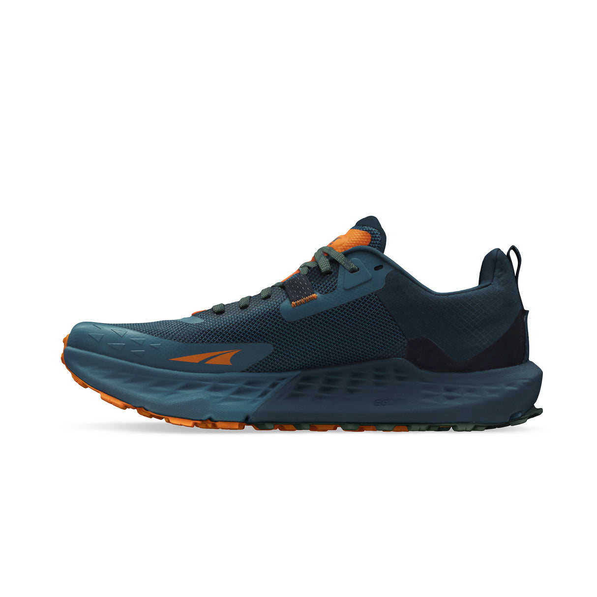 Altra Mens TIMP 5 Trail Running Shoes Sneakers Runners Hiking in Blue/Orange