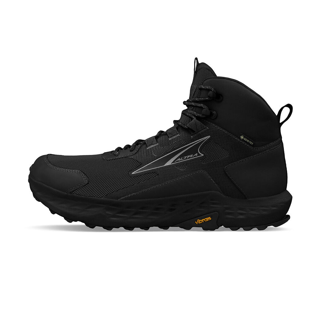 Altra Timp Hiker GTX Mens Trail Hiking Boots - Black (Gore-Tex Vibram Megagrip)