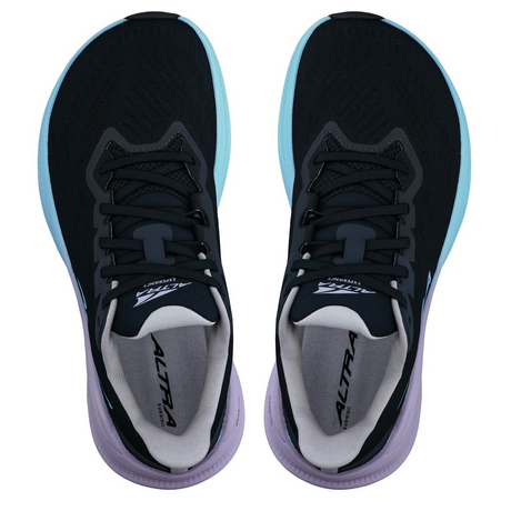 Altra Womens Experience Flow 2 Running Shoes - Black/Light Blue (Athletic Sneakers/Runners)
