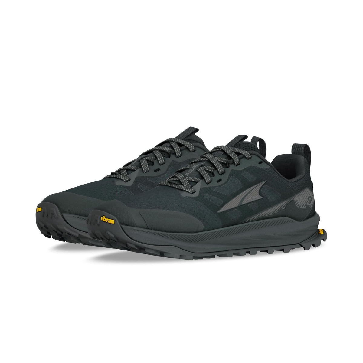 Altra Womens Lone Peak 9+ Trail Running Shoes Sneakers Runners in Black