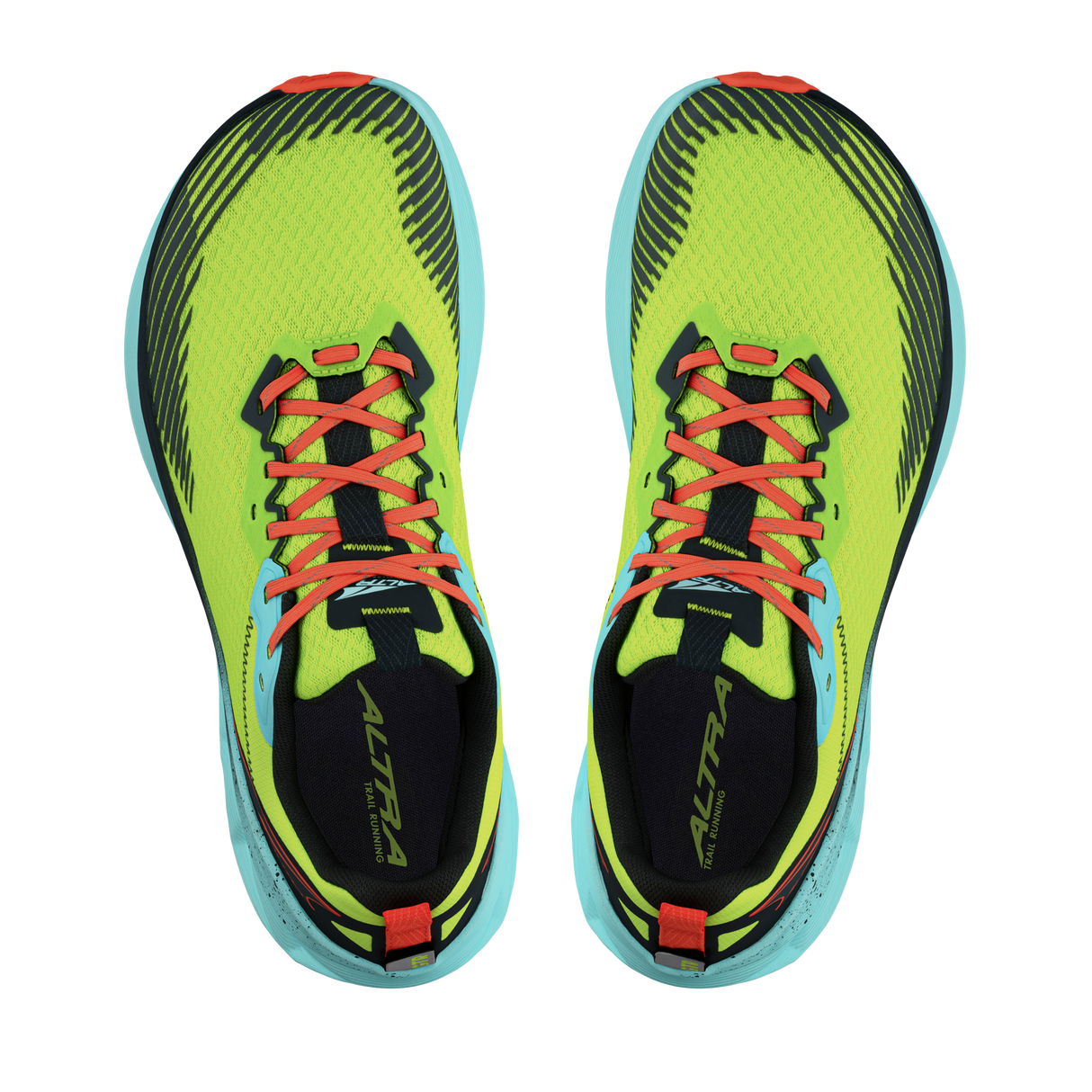 Altra Mens Experience Wild 2 Sneakers Shoes in Grey/Lime