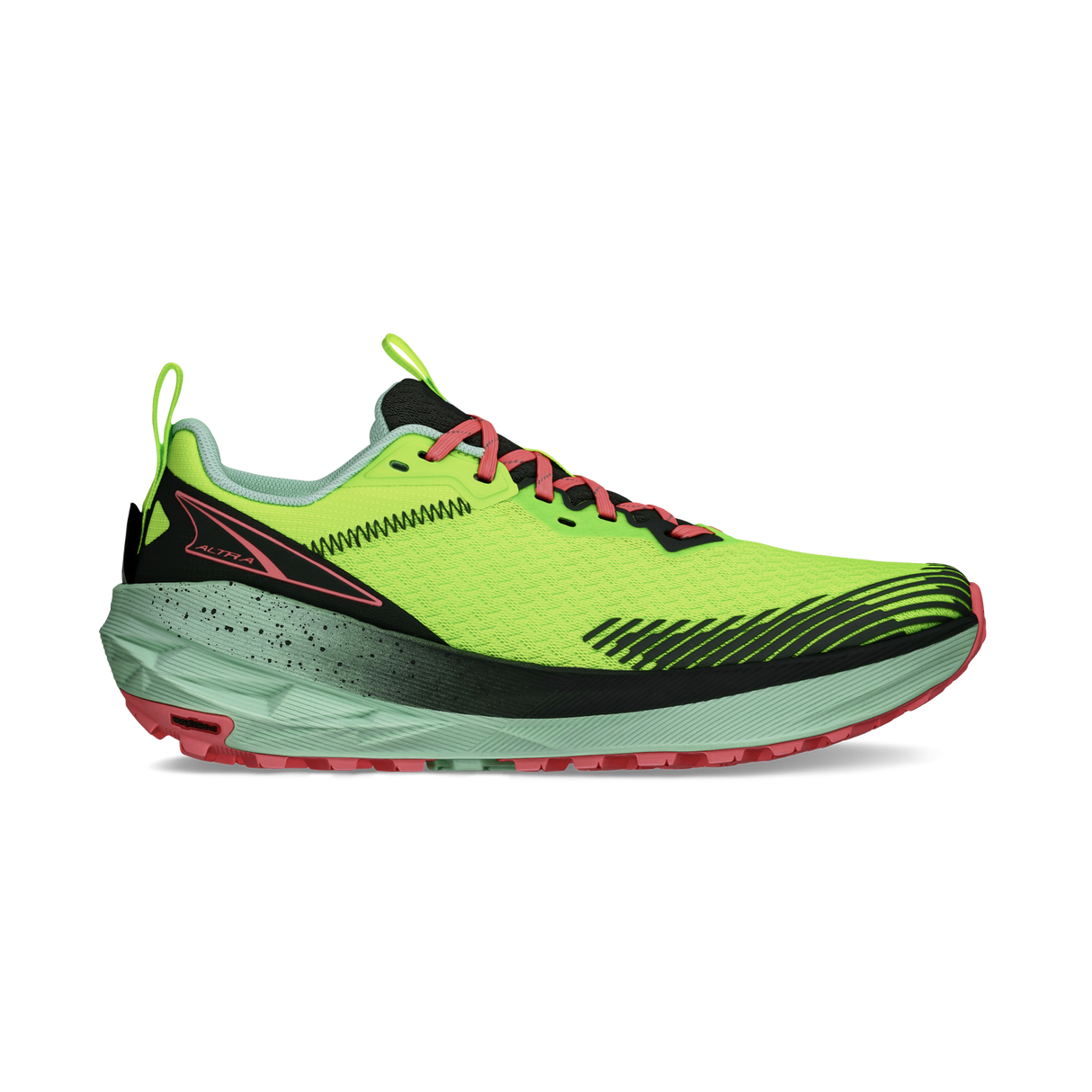 Altra Womens Experience Wild 2 Trail Running Shoes Sneakers in Lime - US 8