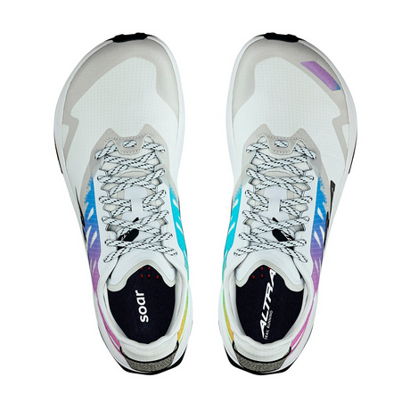 Altra Womens Mont Blanc Carbon x Soar Trail Running Shoes in White (Sneakers/Runners)