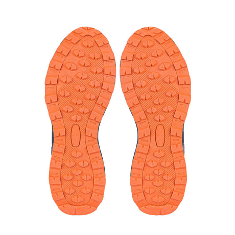 Sfida Alpine Mens Trail Shoes - Black/Orange (Trail Running/Hiking Shoes)
