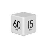 Rotation Cube Timer 15/20/30/60 Minutes Custom Countdown for Tasks Work Study