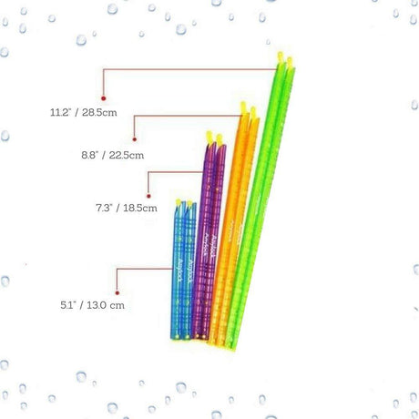 16pk AnyLock Bag Sealers/Sealing Rods - Kitchen Storage Zip Lock Stick Clips