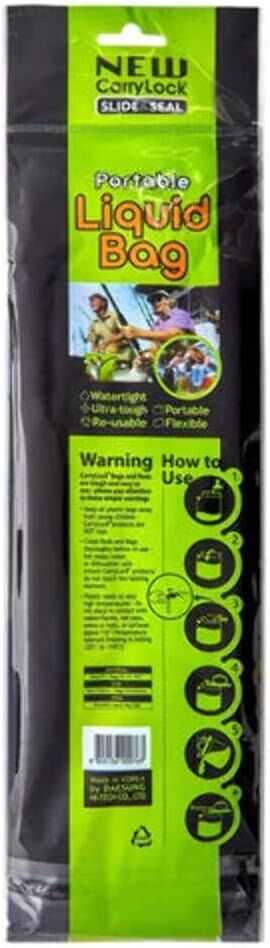 5x AnyLock CarryLock 6.5L Portable Liquid Storage Bags Bulk Pack (Fishing, Hiking and Camping)