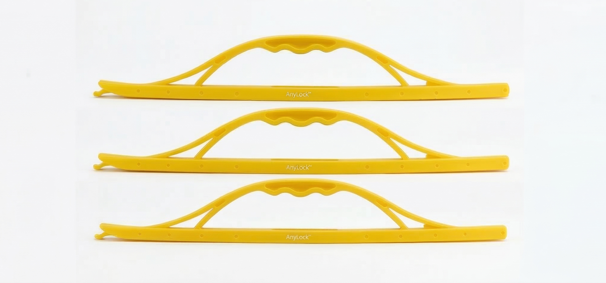 3x ANYLOCK 435mm Large Handle Sealing Rod - Reusable Clip Lock Sealers
