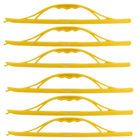6x ANYLOCK 435mm Large Handle Sealing Rod Bulk Pack - Reusable Clip Lock Sealers