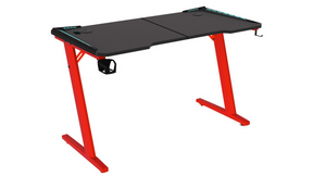 Odyssey8 Gaming Desk - 140cm Dual Panel - Red