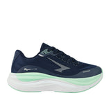 Sfida Arcana Womens Runners - Navy/Mint (Running Shoes/Sneakers)