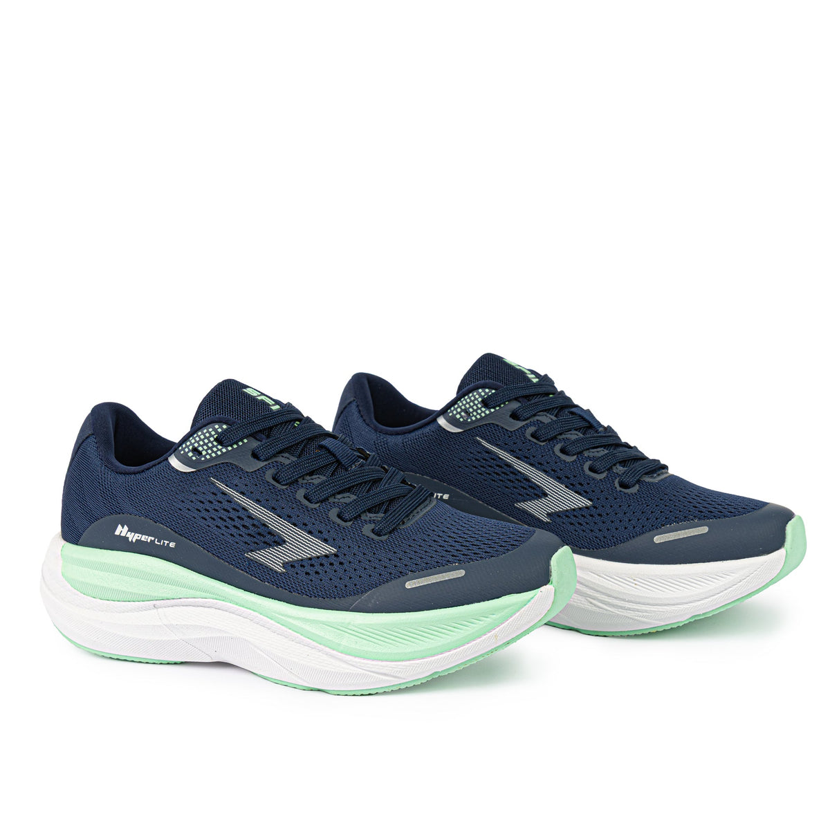 Sfida Arcana Womens Runners - Navy/Mint (Running Shoes/Sneakers)