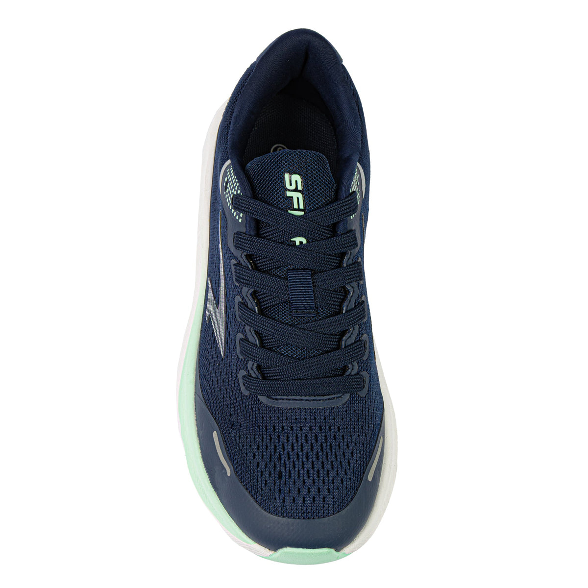 Sfida Arcana Womens Runners - Navy/Mint (Running Shoes/Sneakers)